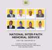 National inter faith memorial service for Fatal Helicopter Crash